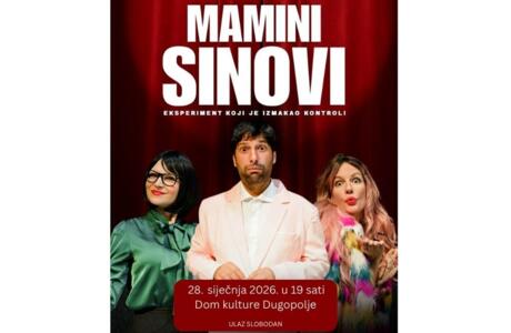 Komedija Hit teatra 'Mamini sinovi' u Dugopolju