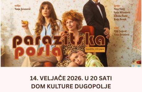 Komedija Kazališta Moruzgva 'Parazitska posla'