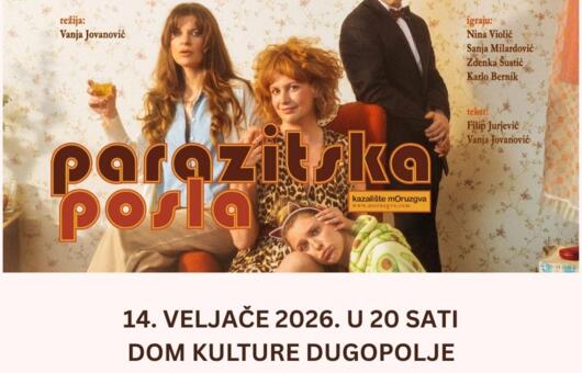Komedija Kazališta Moruzgva 'Parazitska posla'