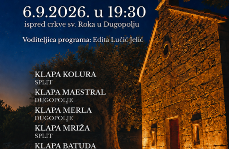 XI. Susret klapa u Dugopolju ''Pod Mosoron klapa piva''
