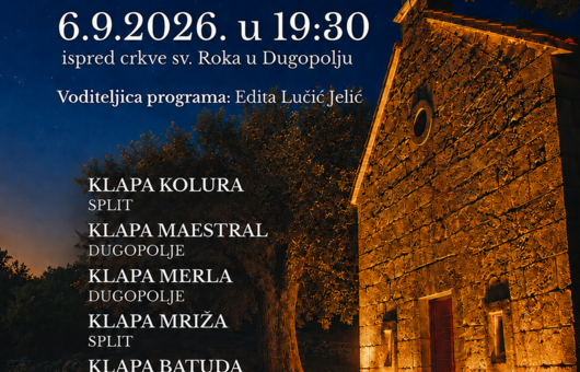 XI. Susret klapa u Dugopolju ''Pod Mosoron klapa piva''